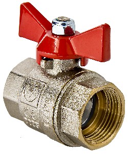 VALTEC, Кран шаровый BASE, бабочка 3/4" вн.-вн. VALTEC, Кран шаровый BASE, бабочка 3/4" вн.-вн.