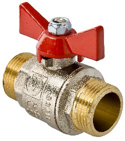 VALTEC, Кран шаровый BASE, бабочка 1" нар.-нар. VALTEC, Кран шаровый BASE, бабочка 1" нар.-нар.
