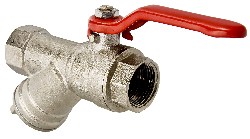 VALTEC, Кран шаровый со встроенным фильтром, рычаг 1/2" вн.-вн. VALTEC, Кран шаровый со встроенным фильтром, рычаг 1/2" вн.-вн.