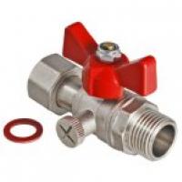 VALTEC, Кран шаровый для подключения манометра, 1/2" нар - 1/2" вн. VALTEC, Кран шаровый для подключения манометра, 1/2" нар - 1/2" вн.