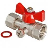 VALTEC, Кран шаровый для подключения манометра, 1/2" вн. - 1/2" вн. VALTEC, Кран шаровый для подключения манометра, 1/2" вн. - 1/2" вн.